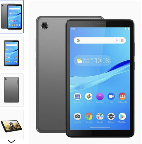 Tab M7 7inch, 32GB, 2GB RAM, Wi-Fi, 4G LTE, Iron Grey
